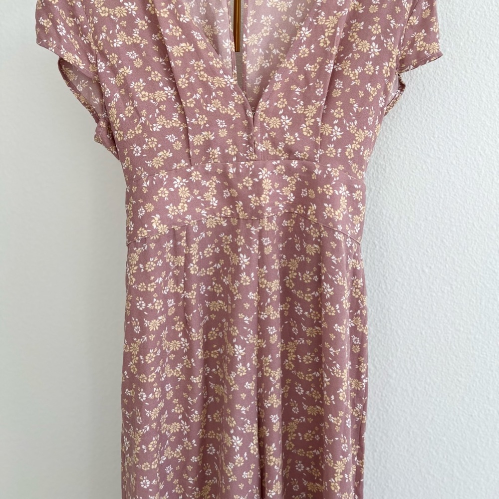 Wide Leg Floral Jumpsuit